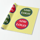 Zoek naar bedrijf cadeaupapier Aangepast logo papier