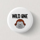 Zoek naar grappige aap buttons Schattig