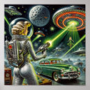 Zoek naar retro raket posters Raketten