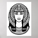 Zoek naar egyptische hiërogliefen posters Illustratie