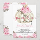 Zoek naar pompoen babyshower uitnodigingen Elegant