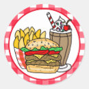 Zoek naar grappige hamburger stickers Schattig