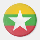 Zoek naar myanmar magneten Vlag