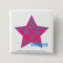 Zoek naar damask buttons Aqua magenta