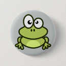 Zoek naar schattige buttons Kikker
