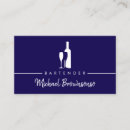 Zoek naar bartending visitekaartjes Staaf