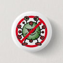 Zoek naar virus buttons Kiemen