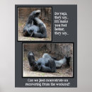 Zoek naar grappige gorilla posters Partij