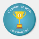 Zoek naar kampioenen magneten Eerste plaats