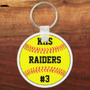 Zoek naar softball sleutelhangers Softbalteam