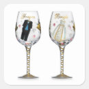 Zoek naar wijnglazen stickers Bruid