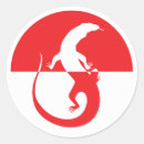 Zoek naar indonesische stickers Komododraak