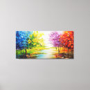 Zoek naar kleurrijke bomen kunst Prints
