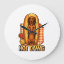 Zoek naar eten klokken Hond