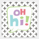 Zoek naar leuke patronen stickers Heldere kleuren