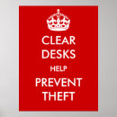 Zoek naar diefstal posters Beveiliging