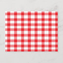 Zoek naar red gingham briefkaarten Patroon