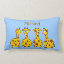 Zoek naar giraffes kussens Blauw