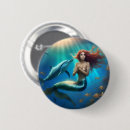 Zoek naar dolfijnen buttons Meisje