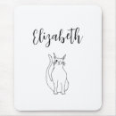 Zoek naar kat muismatten Zwart wit