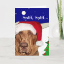 Zoek naar bloodhound kaarten Kerstmis