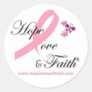 Zoek naar geloof hoop liefde stickers Roze