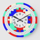 Zoek naar rood wit blauw klokken Modern