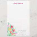 Zoek naar tulpen bloemen briefpapier Voor haar