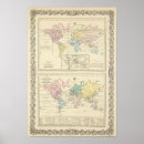 Zoek naar kaart van de wereld posters Met