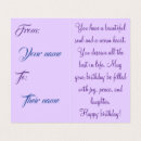 Zoek naar gelukkige speciaal verjaardagskaarten Elk persoon