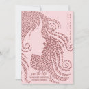 Zoek naar vrouwen silhouet uitnodigingen Elegant