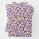 Zoek naar madeliefje cadeaupapier Paars