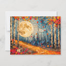 Zoek naar volle maan briefkaarten Bomen