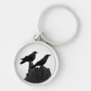 Zoek naar zwarte kraaien sleutelhangers Vogels