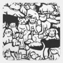Zoek naar cartoon hond stickers Honden