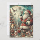 Zoek naar oude kerstman kaarten Kerstboom