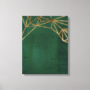 Zoek naar groene achtergrond canvas prints Goud