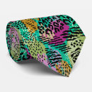 Zoek naar luipaard patroon stropdassen Roze