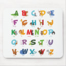 Zoek naar alfabet muismatten Leraar