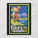 Zoek naar vintage golf briefkaarten Zwitserland