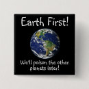Zoek naar aarde buttons Klimaatverandering