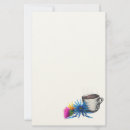 Zoek naar koffie briefpapier Bloemen
