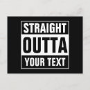 Zoek naar straight outta briefkaarten Recht uit