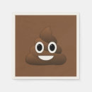 Zoek naar ja emoji servetten Poep