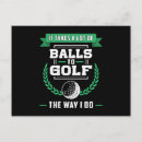 Zoek naar funny golf briefkaarten Golfbal