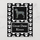 Zoek naar hond silhouet briefkaarten Dieren