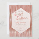 Zoek naar girly sweet 16 uitnodigingen Meisjesachtig