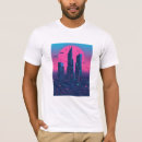 Zoek naar futuristische stad tshirts Neonverlichting