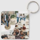 Zoek naar puzzel sleutelhangers Gezin