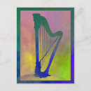 Zoek naar harp briefkaarten Muziekinstrument